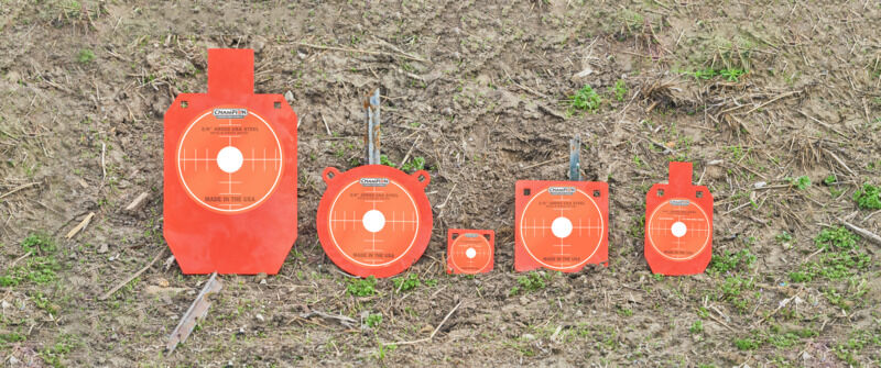 Center Mass 10 Inch Gong Pistol AR500 Steel Targets